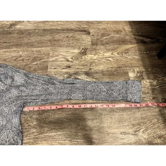 Eight X Mens Paisley Print Button Up Shirt 100 Percent Cotton Made in Turkey - Picture 5 of 6